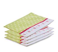 Premier Housewares Set of 4 Place Mats Table Mats Placemats And Coaster Sets 4 with Non Slip Mat Outdoor Placemats 1h x 41w cm x 30d, Pink