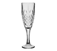Premier Housewares Set of four Beaufort Crystal Champagne Flutes