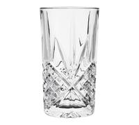 Premier Housewares Set of four Beaufort Crystal High Ball Glasses