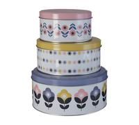 Premier Housewares Set of Three Joni Storage Tins