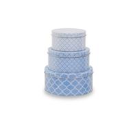 Premier Housewares Set of Three Kensington Storage Tins