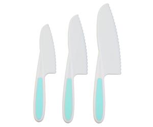 Premier Housewares Set of Three Zing Pastel Green Knives