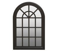 Premier Housewares Shayla Matte Black Wall Mirror