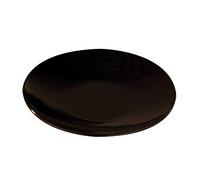 Premier Housewares Side Plate With Chic Black Finish Stoneware Small Side Plate Ideal For Everyday Use Unique Stoneware Dinnerware Serving Plates 20 x 3 x 20