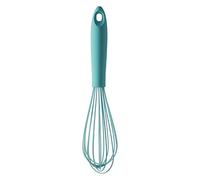 Premier Housewares Silicone Kitchen Whisk in Pastel Green|Flexible & Heat-Resistant Balloon Whisk for Cooking, Baking & Mixing|Non-Stick BPA-Free Whisk With Handle & Hanging Loop