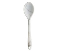 Premier Housewares Silicone Spoon Heat Resistant Spoon For Non Stick Pan Marble Effect Spoon Silicone With Tapered Handle Pancake Spoon 6 x 2 x 27
