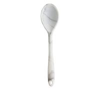 Premier Housewares Silicone Spoon Heat Resistant Spoon For Non Stick Pan Marble Effect Spoon Silicone With Tapered Handle Pancake Spoon 6 x 2 x 27