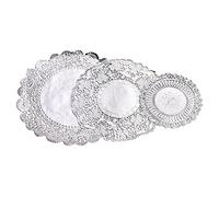 Premier Housewares Silver Foil Doilies 24 Pieces Paper