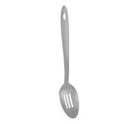 Premier Housewares Slotted Stainless Steel Spoon Stain Resistant Spoon For Non Stick Pan With Silver Handle Spoons & Turners 3 x 33 x 6