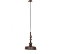 Premier Housewares Small Leni Black and Gold Pendant Light