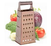 Premier Housewares Small Rose Gold Grater Microplane Zester Garlic Grater Lemon Zester 7 x 21 x 9