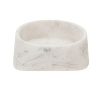 Premier Housewares Soap Dish Durable Dishes For Bathroom Grey Soap Dish With Drainage Polyresin Dish Soap Dish 9 x 4 x 10