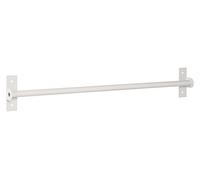 Premier Housewares Sorello Hanging Rail, Iron, White, 4 x 60 x 9 cm