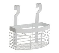 Premier Housewares Sorello Hanging Storage Basket, Iron, White, 12 x 20 x 21 cm