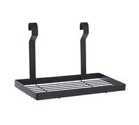 Sorello Matt Black Single Shelf Storage Rack Interiors by Premier Black One Size