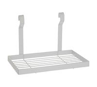 Sorello White Iron Single Shelf Storage Rack Interiors by Premier White One Size
