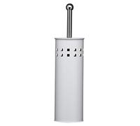 Premier Housewares Square Design Toilet Brush and Holder, 38 x 10 x 10 cm - White