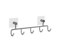 5 Hook Wall Hanger, Chrome