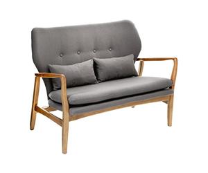 Premier Housewares Stockholm Sofa, Grey