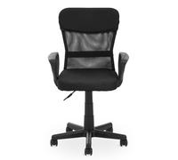 Premier Housewares Stratford Black and Dark Grey Office Chair