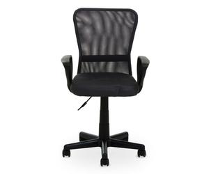 Premier Housewares Stratford Black Home Office Chair