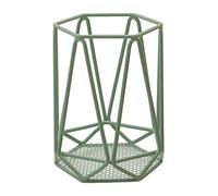 Premier Housewares Stylish Green Finish Utensil Holder | Functional Design Kitchen Utensil Holder For Storing Things | Secured Base Utensil Holder | Stable Holder For Kitchen