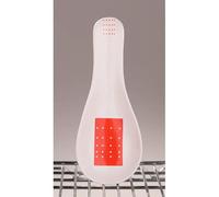 Premier Housewares Stylish Red Tag Spoon Rest | Practical Design Utensil Rest For Kitchen | Durable Spoon Rest For Cooking | Ceramic Build Kitchen Spoon Rest For Utensils