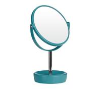 Premier Housewares Swivel Table Mirror - Turquoise