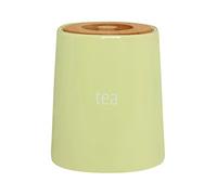 Premier Housewares Tea Canister, Container, Dolomite - Green