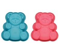 Premier Housewares Teddy Bear Silicone ake Moulds - Set of 2