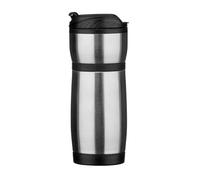 Premier Housewares Thermos Flask Stainless Steel Travel Coffee Flask Plastic Thermos Flasks Durable Flask Water Durable Small Flask For Hot Drinks w8 x d8 x h21cm
