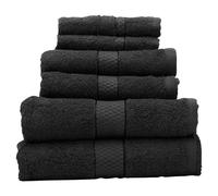 Premier Housewares Thread & Loom 6pc Poppy Seed Cotton Towel Set - 2 Face, 2 Hand, 2 Bath