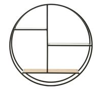 Premier Housewares Interiors By Premier Stylish Three Tier Shelf, Space Saving Display Shelf, Versatile Bedroom Shelf, Compact Living Room Shelf