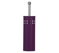 Premier Housewares Toilet Brush and Holder - Purple,H38 x W10 x D10cm