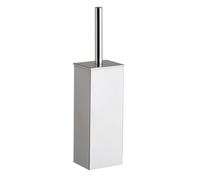 Premier Housewares Square Toilet Brush with Stainless Steel Holder