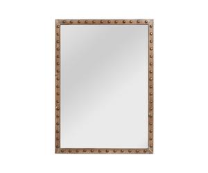 Premier Housewares Tribeca Wall Mirror with Stud Detail