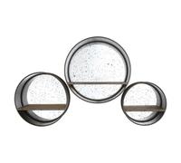 Premier Housewares Trinity Wall Mirrors Set of 3