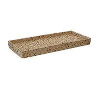 Premier Housewares Vanity Tray Durable Bathroom Trays With Multi-Colored Finish Modern Rectangular Concrete Trays 11 x 2 x 25