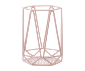 Premier Housewares Vertex Pink Finish Utensil Holder