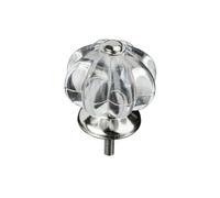 Premier Housewares Victorian Style Clear Acrylic Drawer Knobs