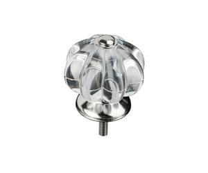Premier Housewares Victorian Style Clear Acrylic Drawer Knobs