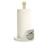 Premier Housewares Vintage Home Kitchen Roll Holder, Cream