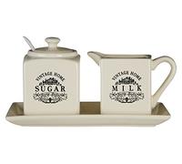 Premier Housewares Vintage Home Sugar & Milk Set