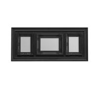 Premier Housewares Vintage Style Black Style 3 Photo Frame