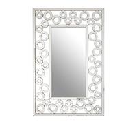 Premier Housewares Wall Mirror Bathroom/Bedroom/Hallway Wall Mounted Mirrors Puzzle Frame/Glass Mirrors For Living Room 4 x 120 x 80