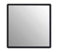 Premier Housewares Wall Mirror Bathroom/Bedroom/Hallway Wall Mounted Mirrors With Glass Frame Round Black and Gold/Contemporary Design 6 x 34 x 34