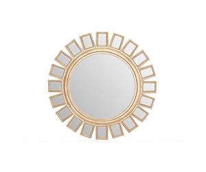 Premier Housewares Wall Mirror/Hanging mirror wall/Sunflower Bathroom Wall Mirrors/Garden Mirrors For Outdoor /W88 x D4 x H88cm.