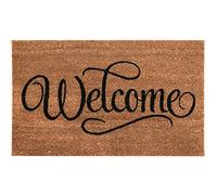 Premier Housewares Welcome Coir Doormat, 60 x 40 cm