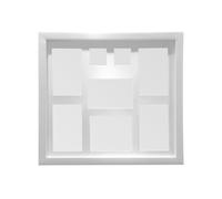 Premier Housewares White 8 Photo Multi Photo Frame