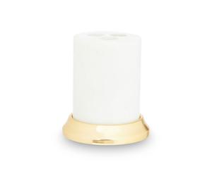 Premier Housewares White Marble Toothbrush Holder